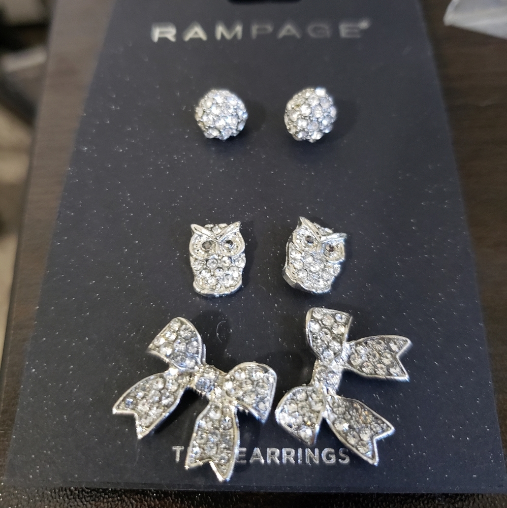 🔥Trio Pierced Earring Set